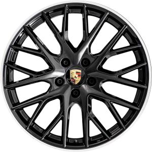 Porsche Panamera Excl. Design Sport [G2] Jet Black Alloy Wheel for Porsche Panamera G2 971 - Sizes 21in