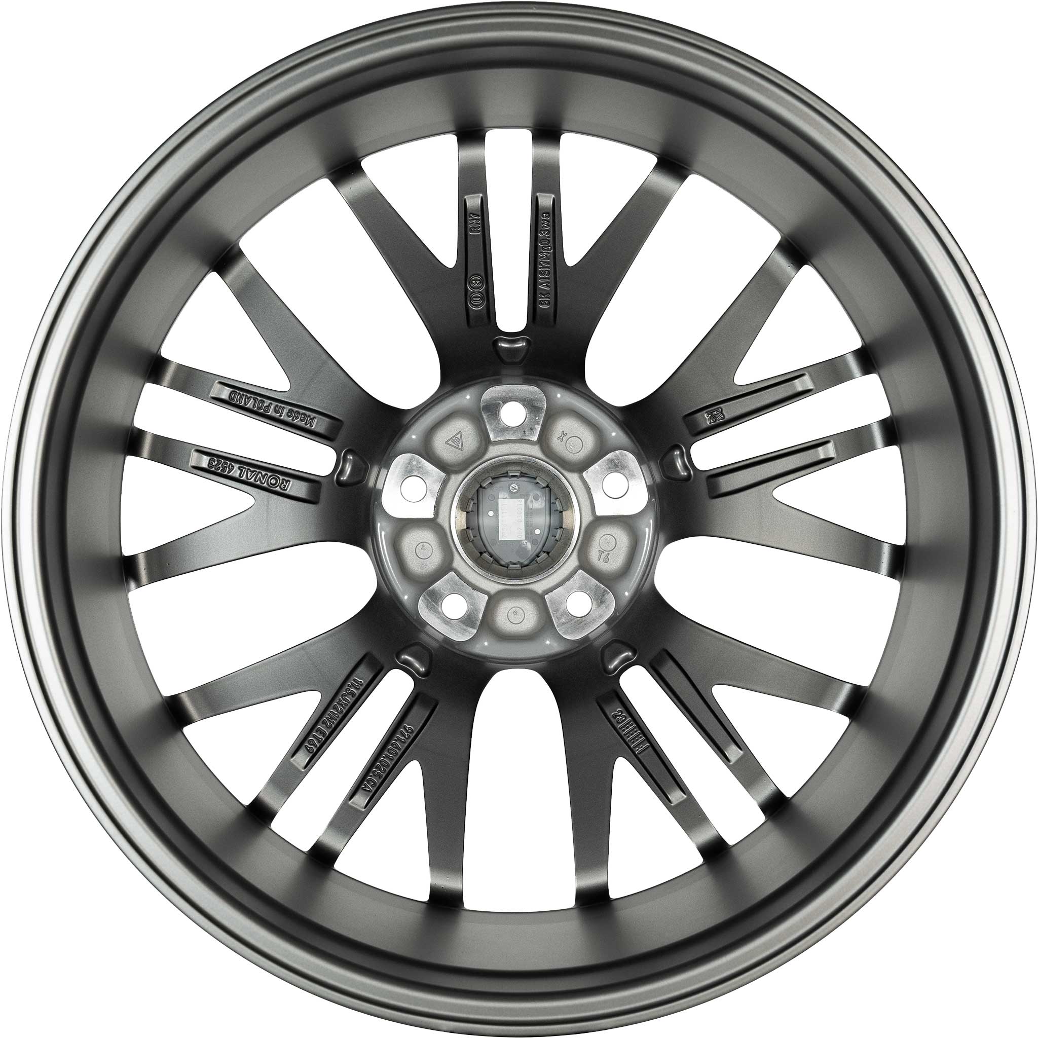Porsche Panamera Excl. Design Sport [G2] Platinum Satin Matt Alloy Wheel Product Image #3