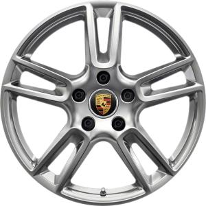 19" Porsche Panamera II Brilliant Silver alloy wheel