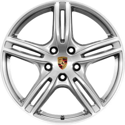 Porsche Panamera Turbo III Brilliant Chrome Alloy Wheel Product Image #1