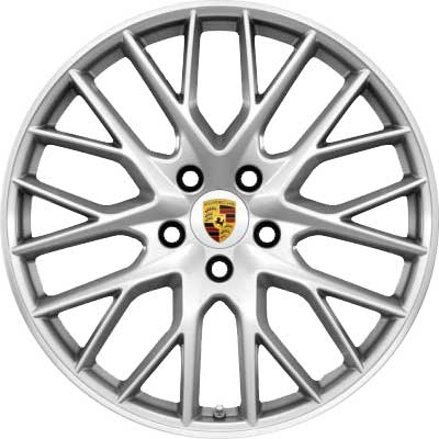 Porsche Panamera Sport Design Brilliant Chrome Alloy Wheel Product Image #1
