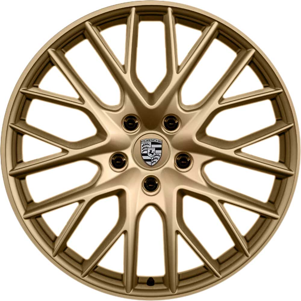 Porsche Panamera Sport Design Aurum High Gloss Alloy Wheel Product Image #1