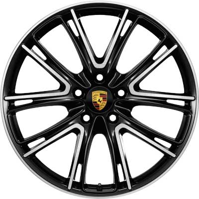 Porsche Panamera Exclusive Design Gloss Black Alloy Wheel Product Image #1