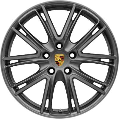 Porsche Panamera Exclusive Design Platinum Satin Matt Alloy Wheel Product Image #1