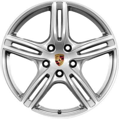 Porsche Panamera Turbo III Brilliant Chrome Alloy Wheel Product Image #1