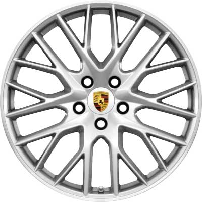 Porsche Panamera Sport Design Brilliant Chrome Alloy Wheel Product Image #1