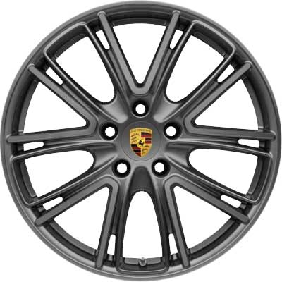 Porsche Panamera Exclusive Design Platinum Satin Matt Alloy Wheel Product Image #1