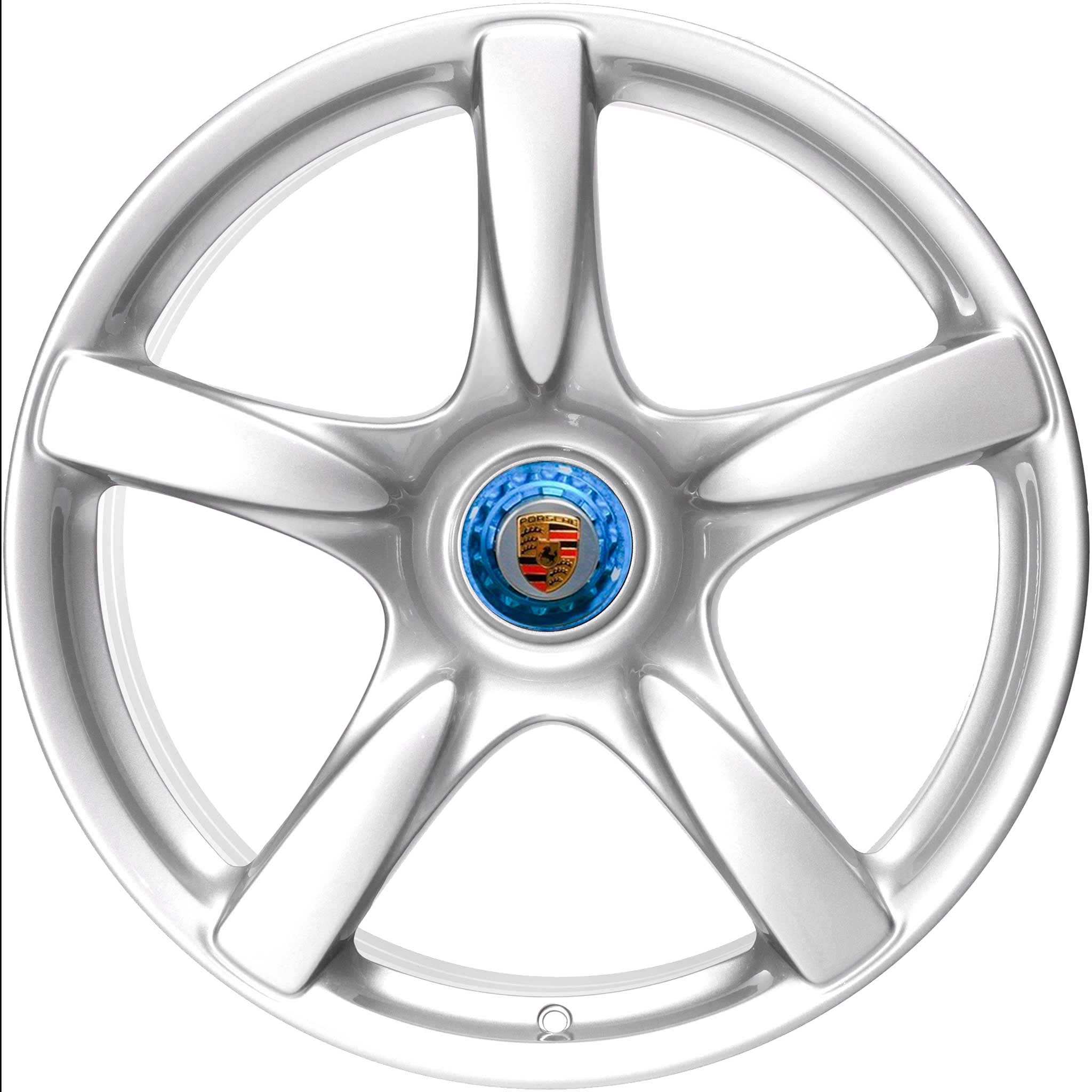 Porsche Carrera GT Sterling Silver Alloy Wheel Product Image #1