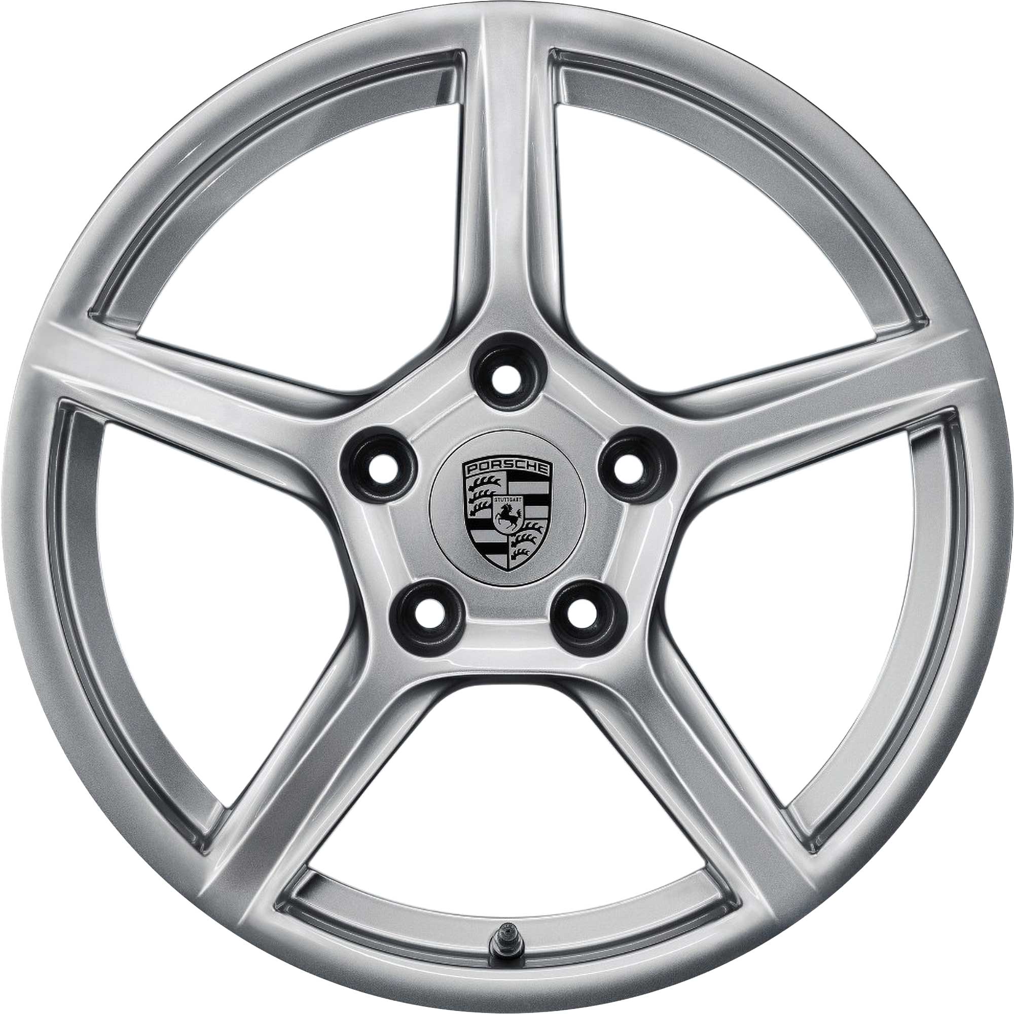 Porsche Boxster IV Brilliant Silver Alloy Wheel Product Image #1