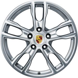 19" Porsche Boxster S III Brilliant Chrome alloy wheel