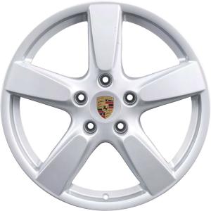19" Porsche Cayman S III Brilliant Chrome alloy wheel