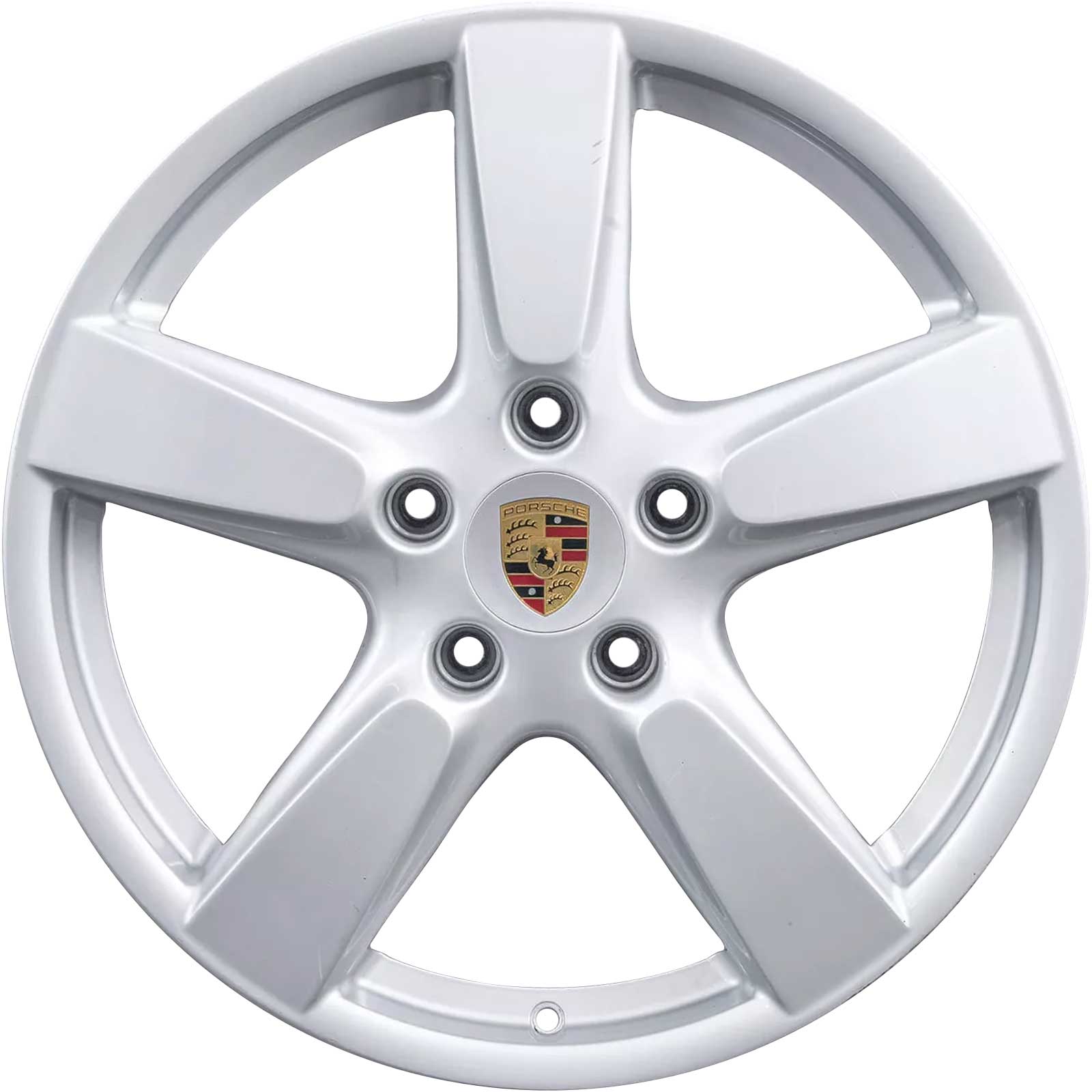 Porsche Cayman S III Brilliant Chrome Alloy Wheel Product Image #1