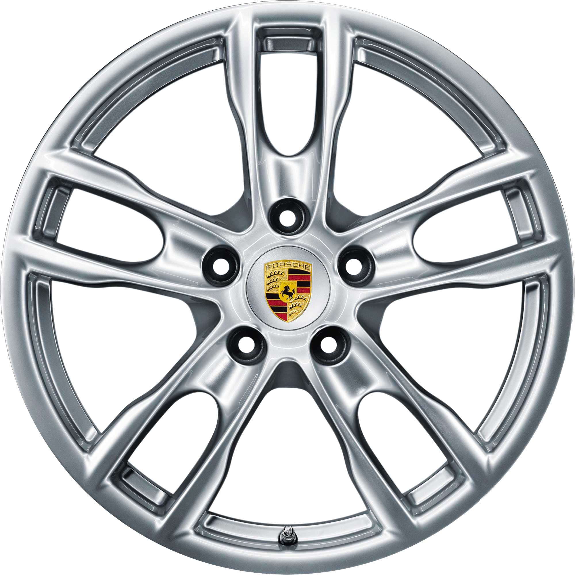 Porsche Boxster S III Brilliant Chrome Alloy Wheel Product Image #1