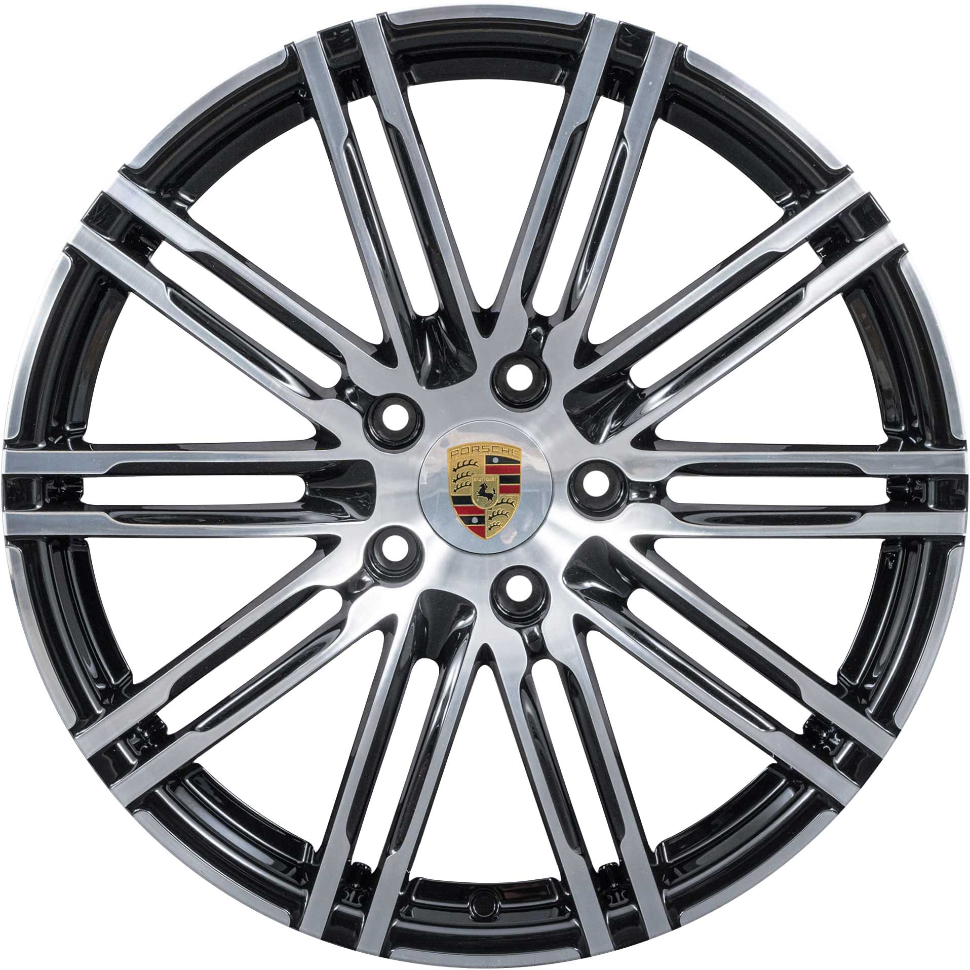 Porsche 911 Turbo III Gloss Black Alloy Wheel Product Image #1