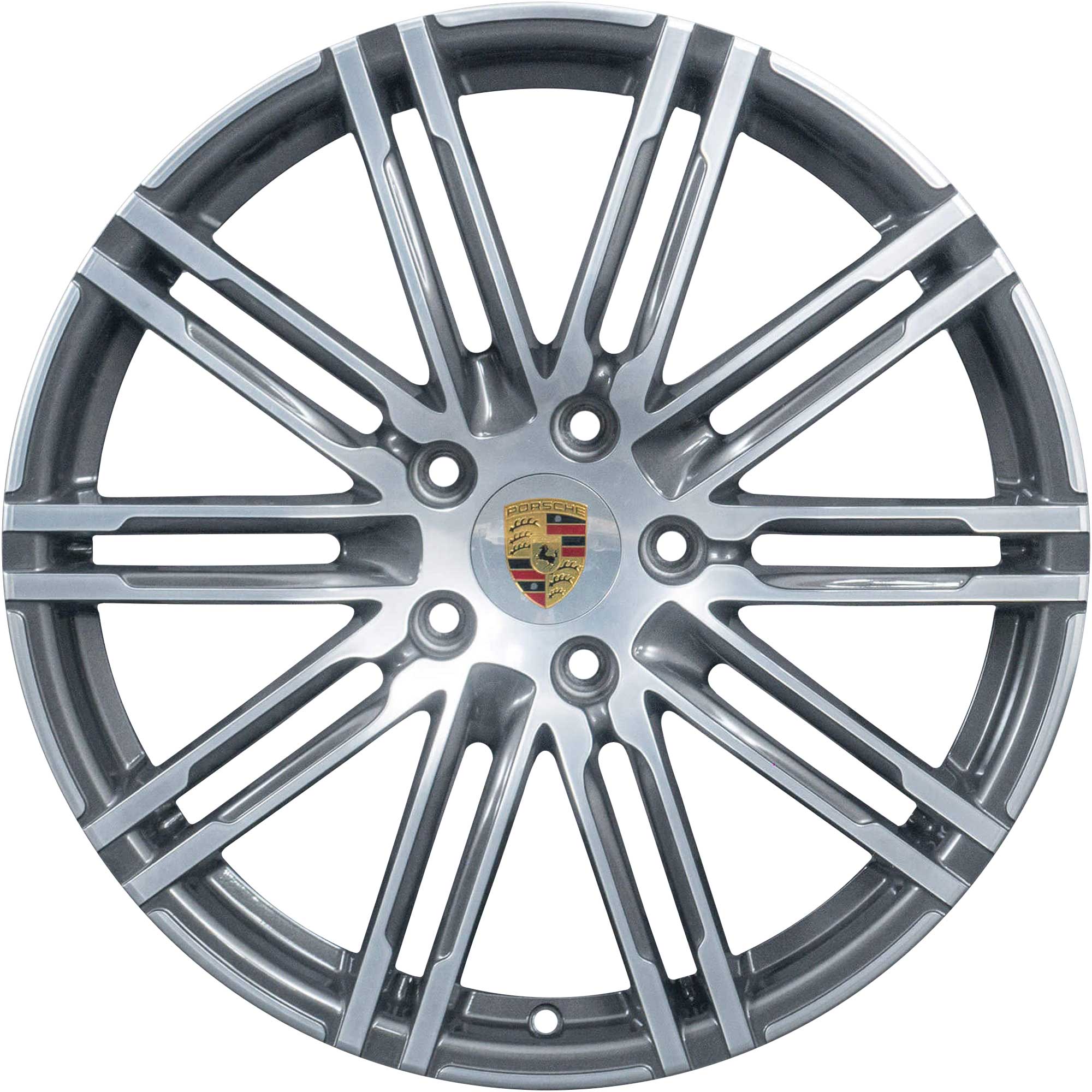 Porsche 911 Turbo III Titanium Dark Alloy Wheel Product Image #1