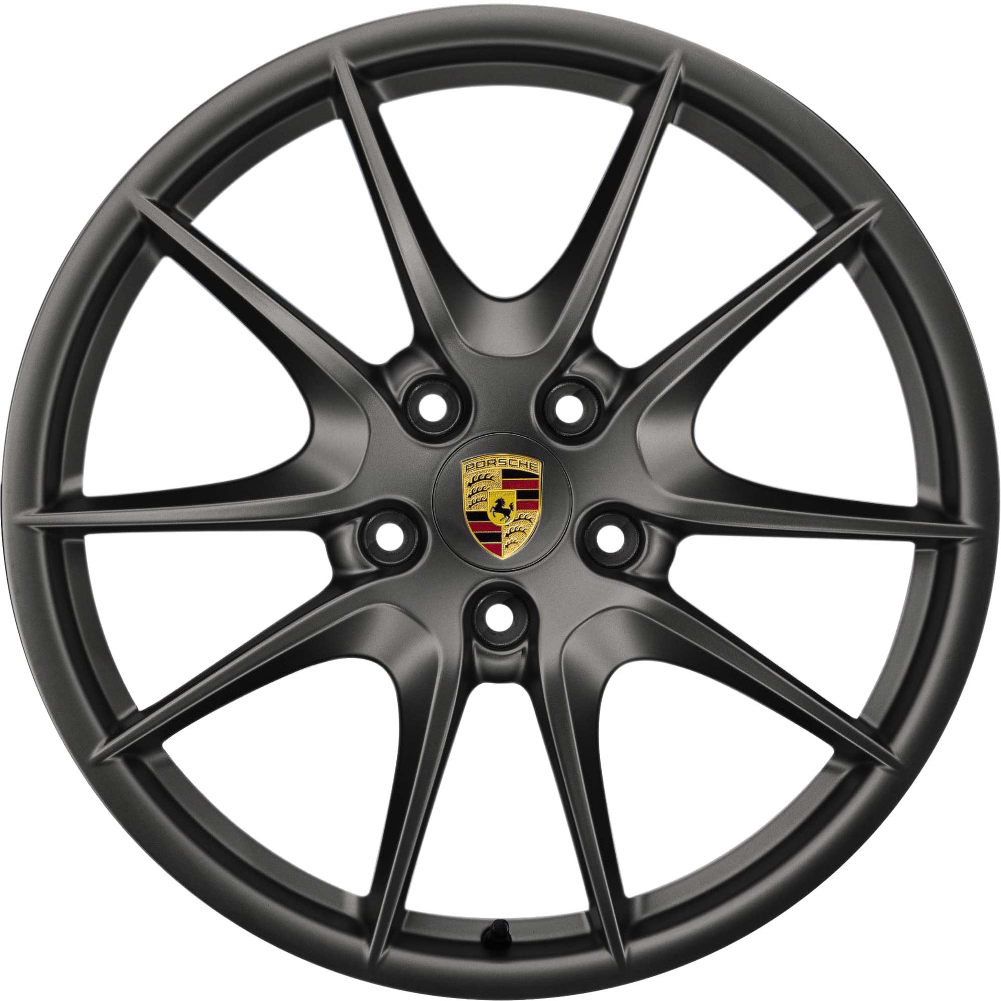 Porsche Carrera S III Platinum Satin Matt Alloy Wheel Product Image #1
