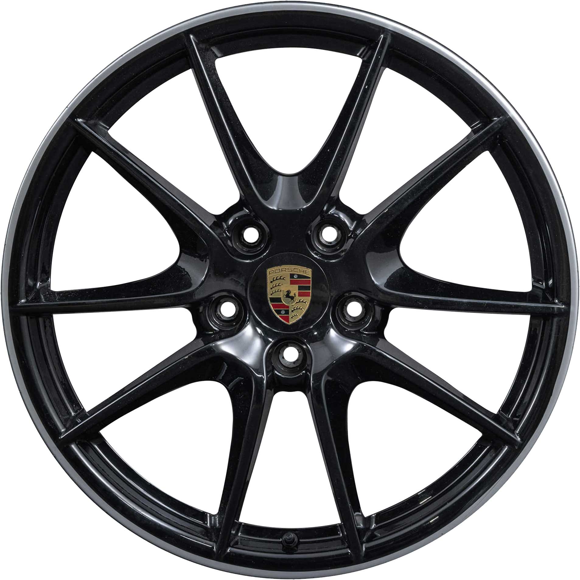 Porsche Carrera S III Gloss Black Alloy Wheel Product Image #1