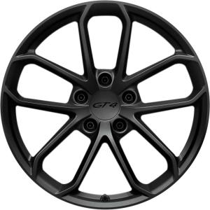 Porsche GT 4 Satin Black Alloy Wheel - Sizes 20in