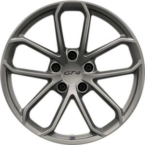 Porsche GT 4 Platinum Satin Matt Alloy Wheel - Sizes 20in