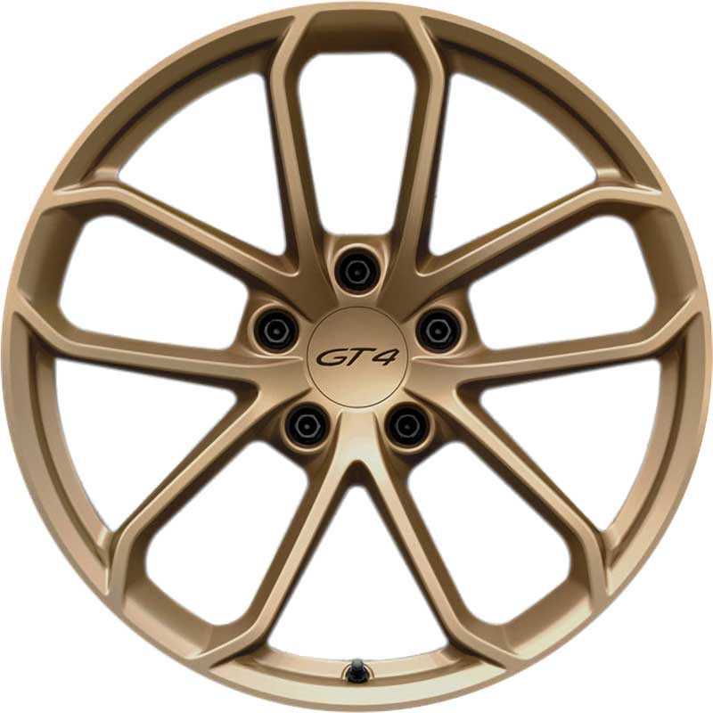Porsche GT 4 Aurum High Gloss Alloy Wheel Product Image #1