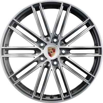 Porsche 911 Turbo IV Titanium Dark Alloy Wheel Product Image #1