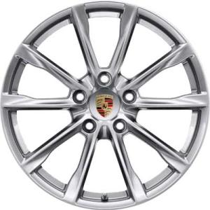 19" Porsche Boxster S IV Brilliant Chrome alloy wheel