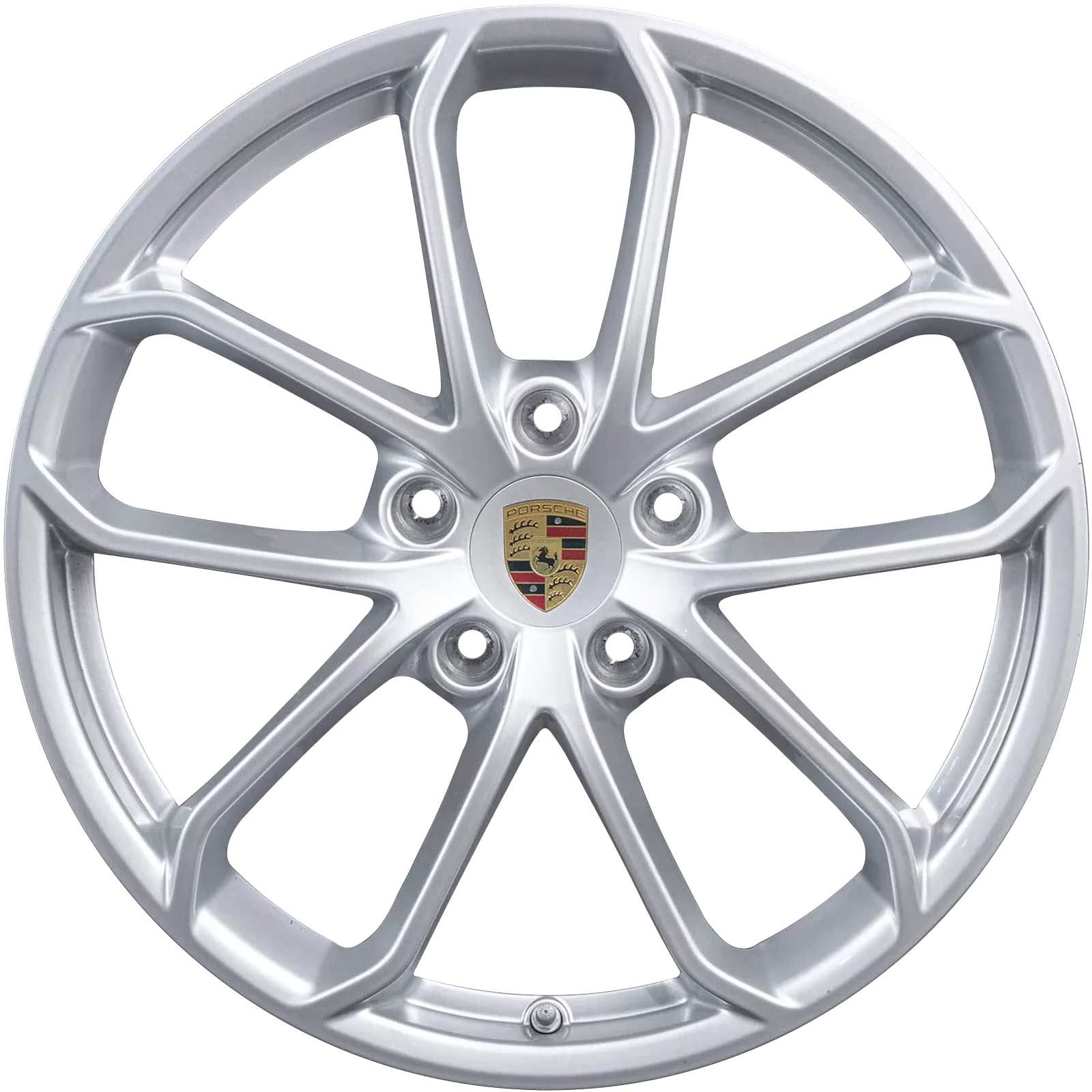 Porsche Style Edition Brilliant Silver Alloy Wheel Product Image #1