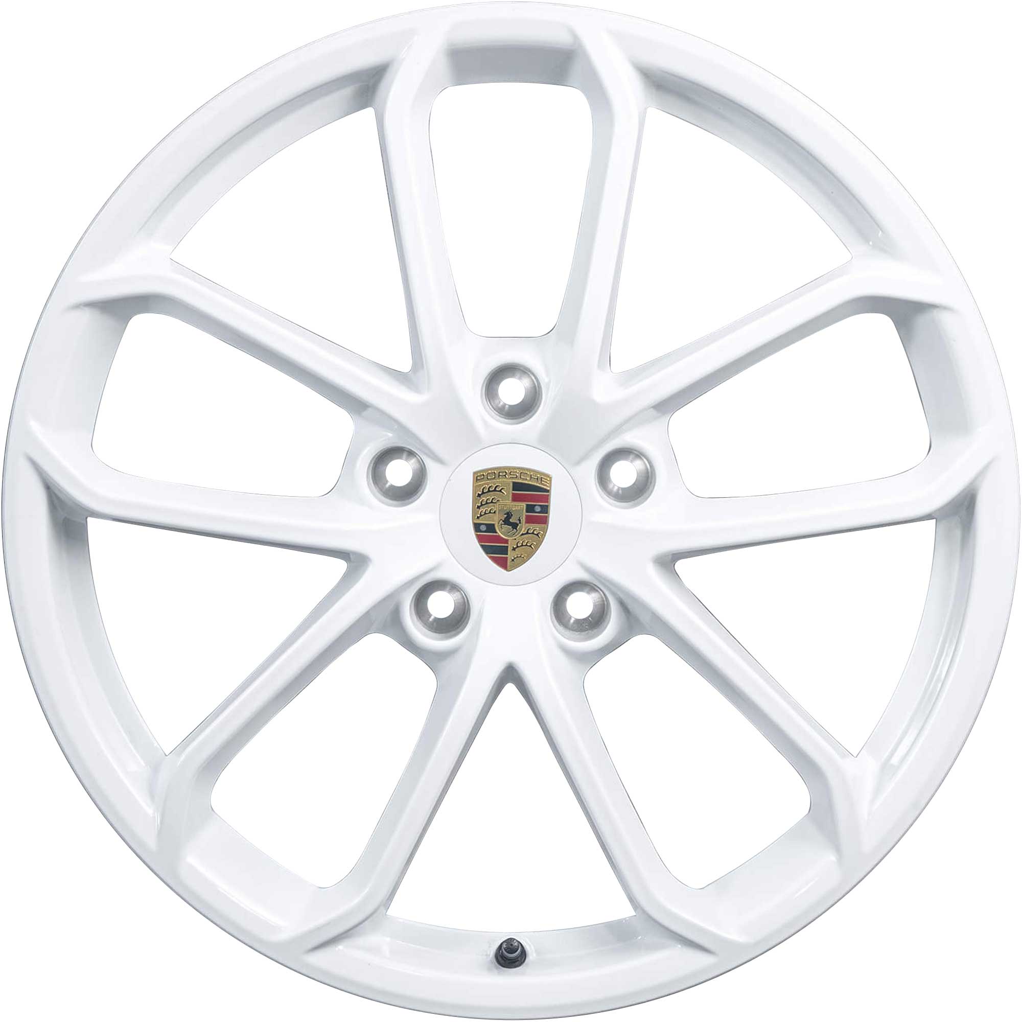Porsche Style Edition Pure White Alloy Wheel Product Image #1