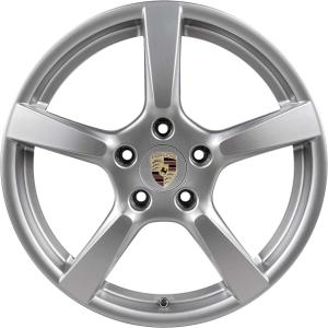 19" Porsche Cayman S IV Brilliant Chrome alloy wheel