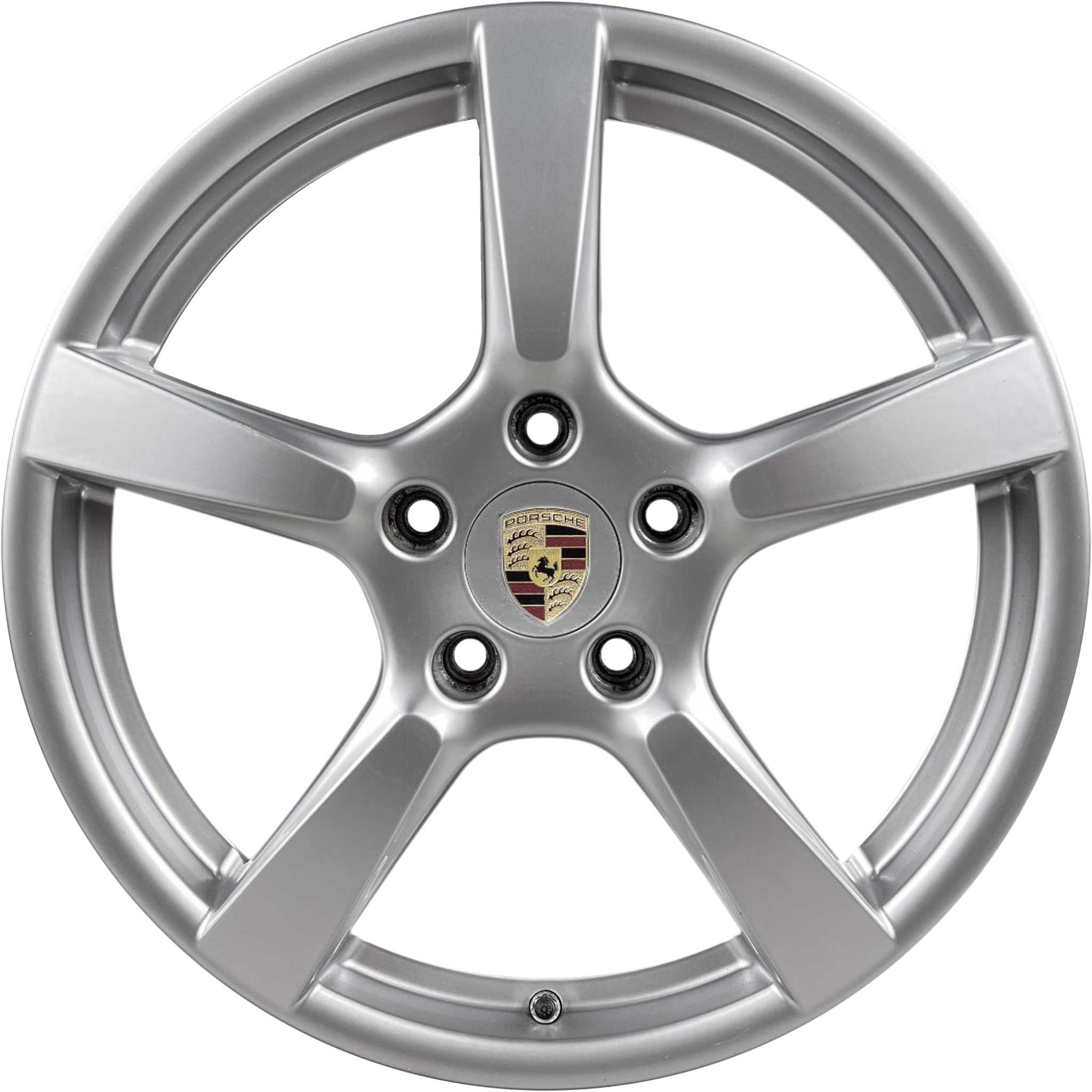 Porsche Cayman S IV Brilliant Chrome Alloy Wheel Product Image #1
