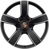 Porsche Carrera Sport Gloss Black with Bright Turned Wheel Img 1