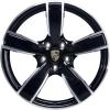 Porsche Carrera Sport Jet Black with Bright Turned Wheel Img 1