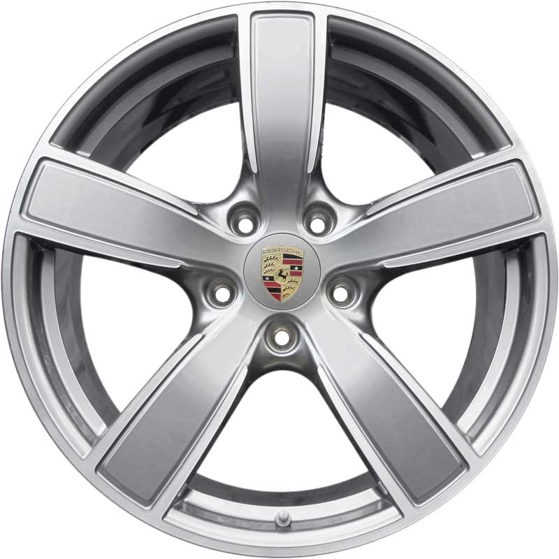 Porsche Carrera Sport Platinum Satin Matt Alloy Wheel Product Image #1