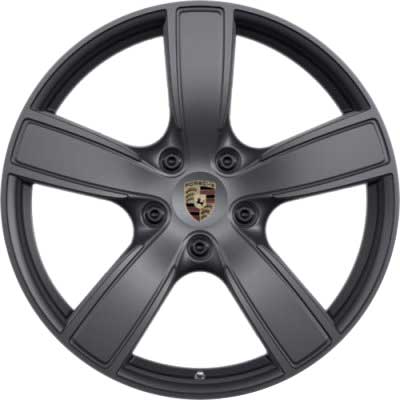 Porsche Carrera Sport Titanium Dark Alloy Wheel Product Image #1