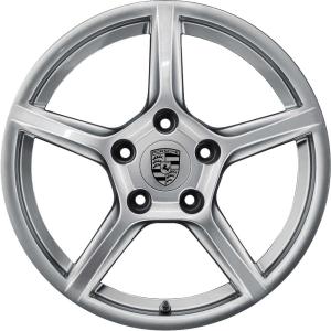 Porsche Boxster IV Brilliant Silver Alloy Wheel for Porsche Boxster 981 - Sizes 18in