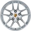 Porsche Cayman III Brilliant Silver Wheel Img 1