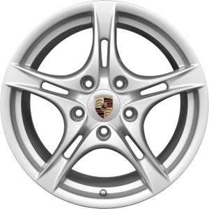 Porsche Cayman S II Sterling Silver Alloy Wheel for Porsche Cayman 987C - Sizes 18in