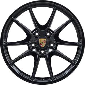 Porsche Carrera S III Satin Black (BBS) Alloy Wheel for Porsche 991 (911) 991 - Sizes 20in
