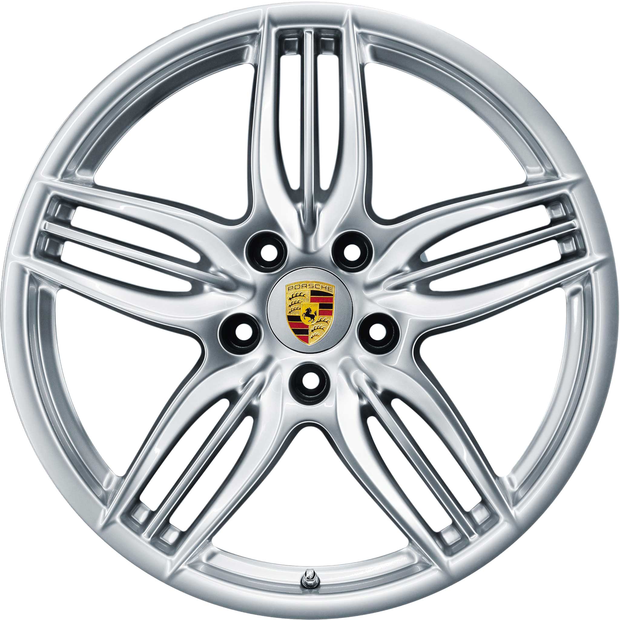 Porsche Sport Design II Brilliant Chrome Alloy Wheel Product Image #1