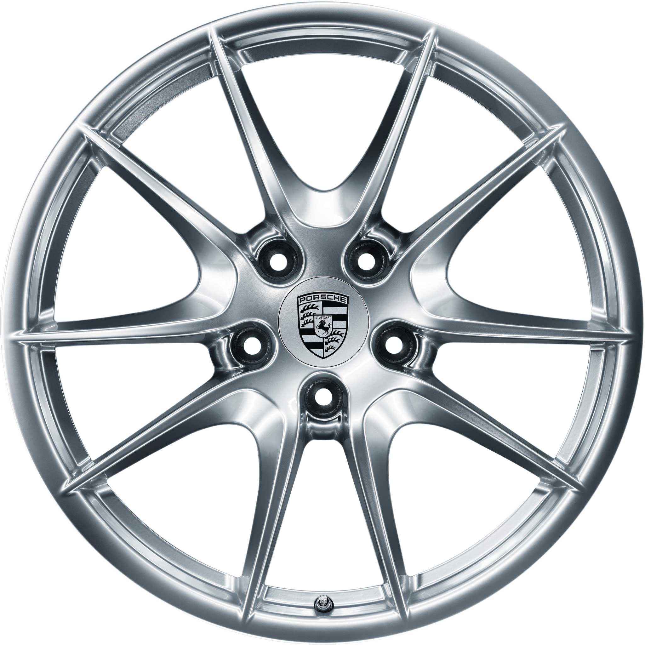Porsche Carrera S III Brilliant Chrome (Borbet) Alloy Wheel Product Image #1