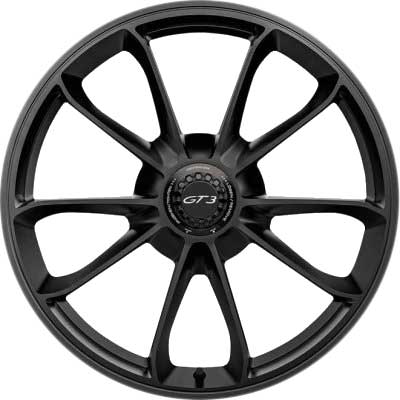Porsche GT3 [991] Satin Black Alloy Wheel Product Image #1