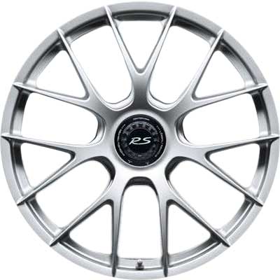 Porsche GT RS Magnesium [991] Brilliant Silver Alloy Wheel Product Image #1