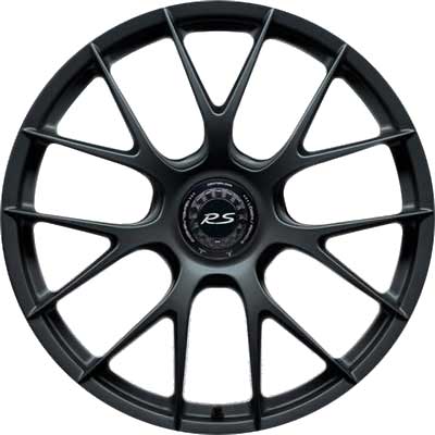 Porsche GT RS Magnesium [991] Satin Black Alloy Wheel Product Image #1