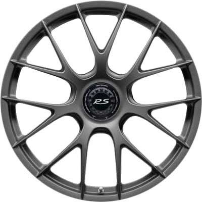 Porsche GT RS Magnesium [991] Platinum Satin Matt Alloy Wheel Product Image #1