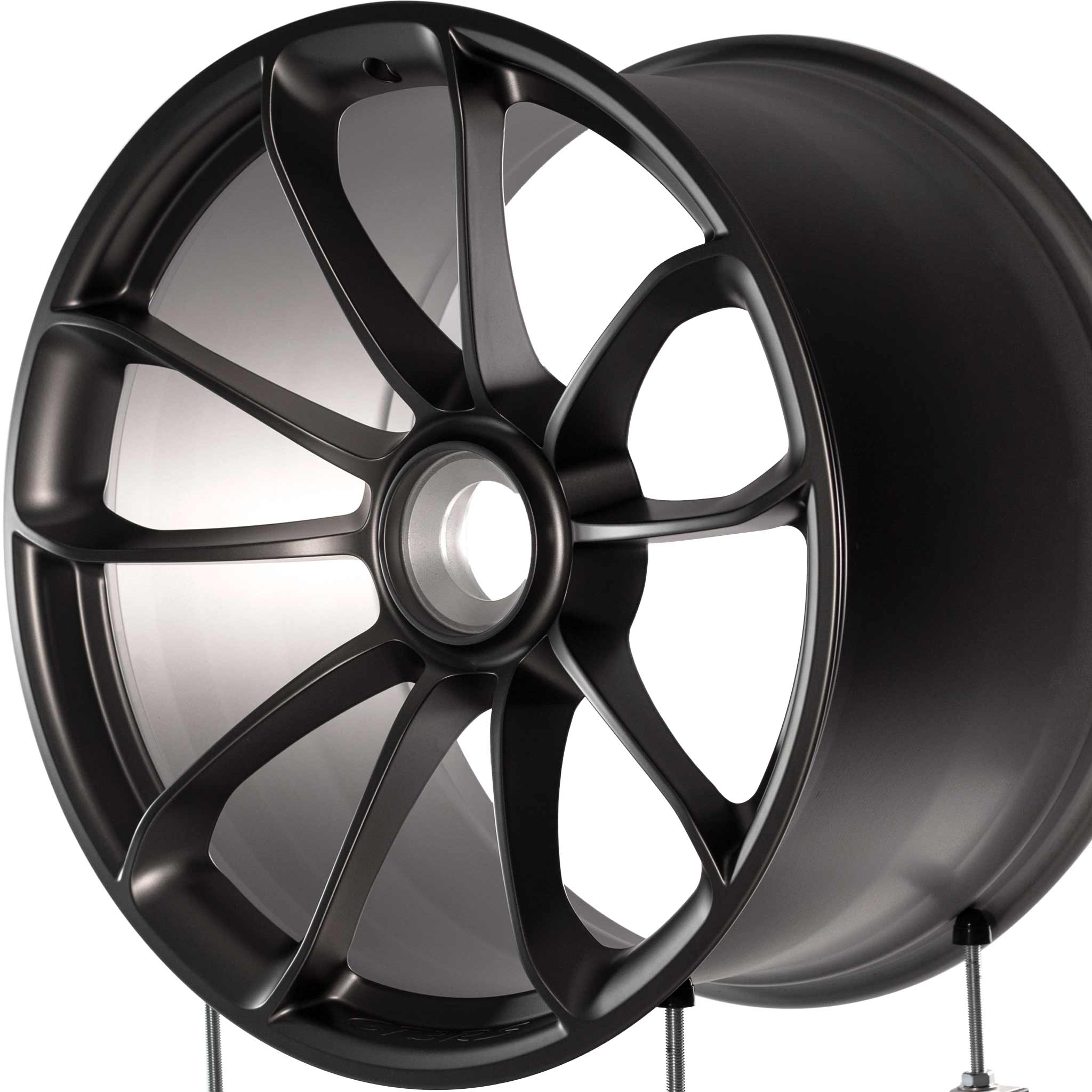 Porsche GT3 [991] Platinum Satin Matt Alloy Wheel Product Image #2