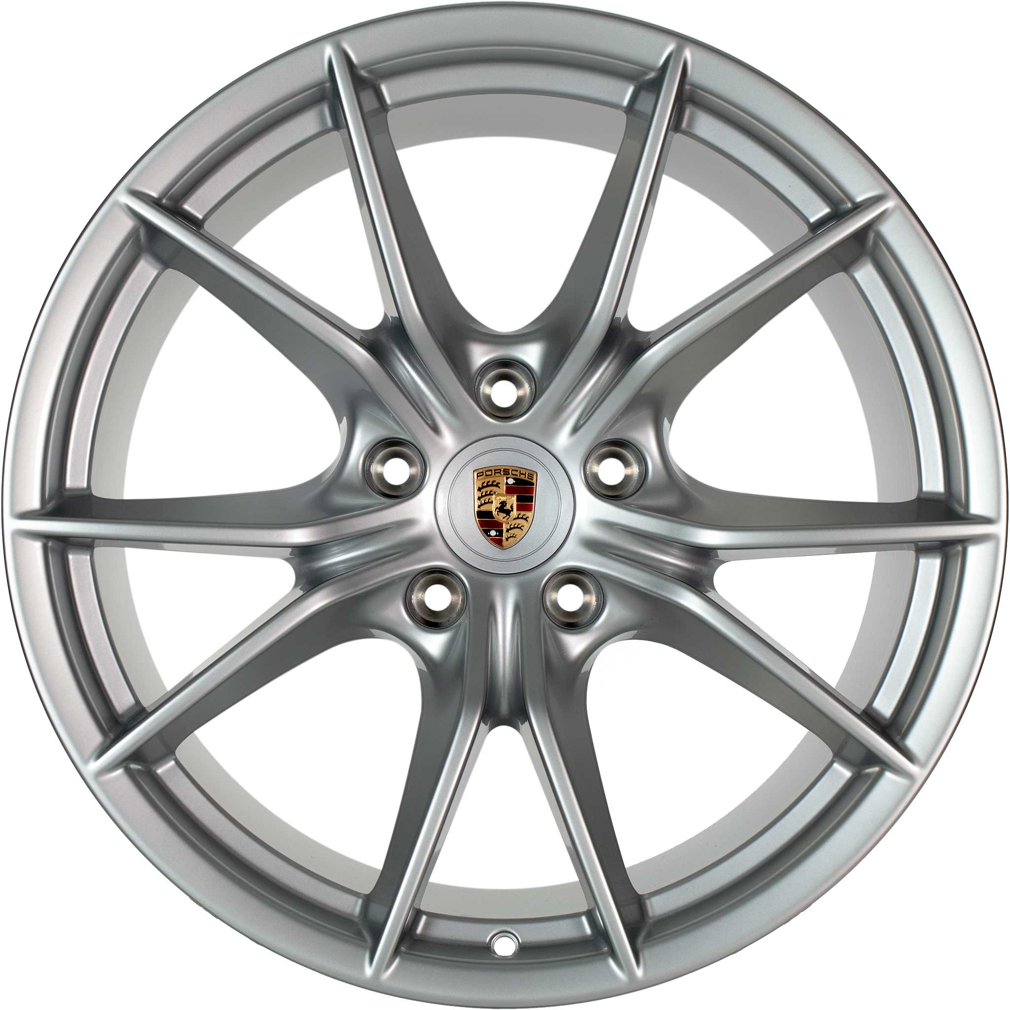 Porsche Carrera S IV Brilliant Chrome Alloy Wheel Product Image #1