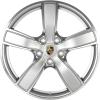 Porsche Carrera Sport Platinum Silver with Bright Turned Wheel Img 1