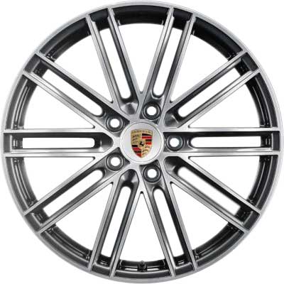 Porsche 911 Turbo IV Titanium Dark Alloy Wheel Product Image #1