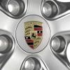 Porsche Carrera Sport Platinum Silver with Bright Turned Wheel Img 4