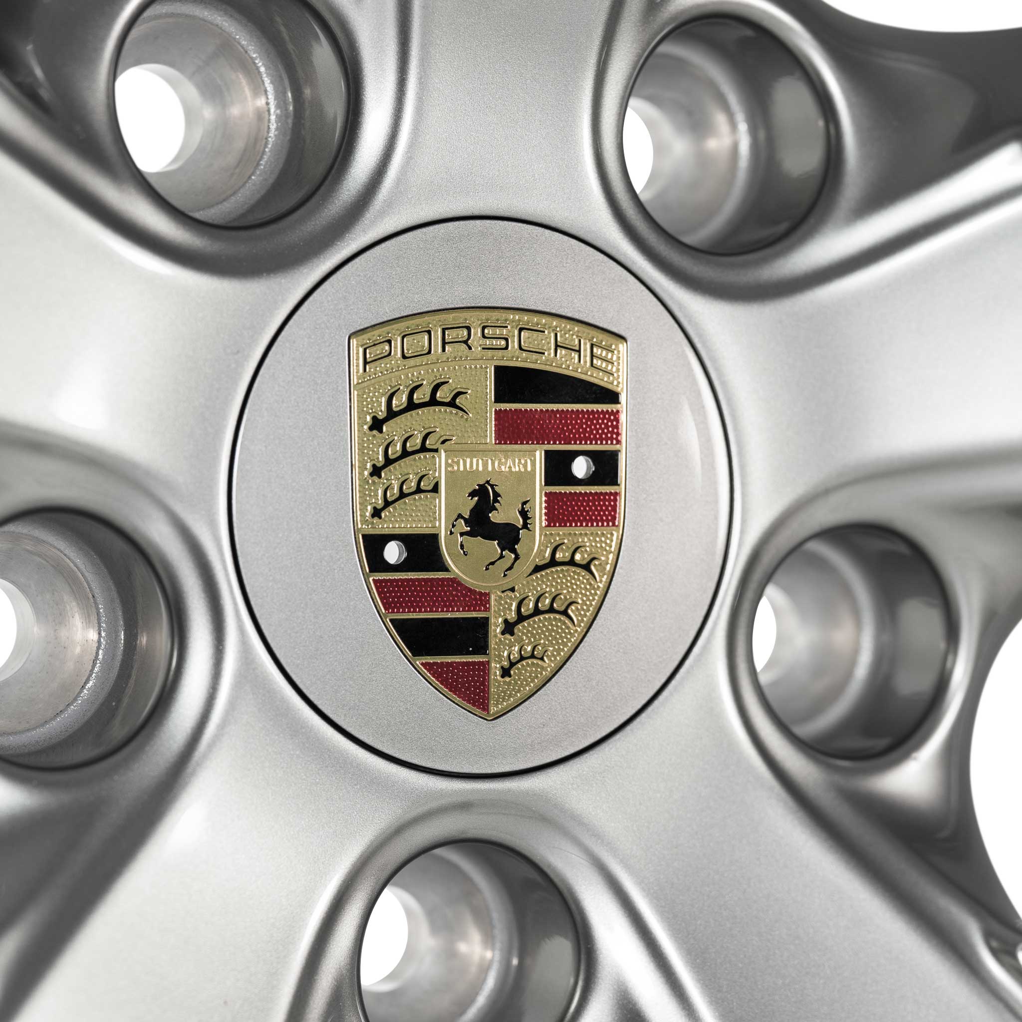 Porsche Carrera Sport Platinum Silver with Bright Turned Alloy Wheel Product Image #4